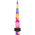 BodyCandy 6G Groovy Retro Flower Acrylic Taper — main product shot