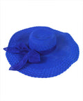 KADOU BOUTIQUE Women's 6" Brim Floppy Hat with Bow — main product shot