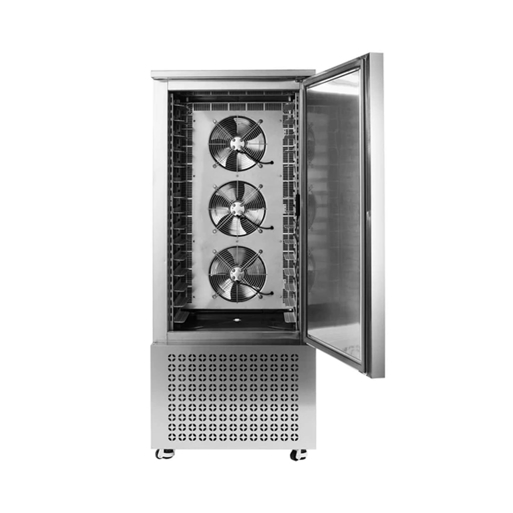 370L Commercial Freestanding Blast Freezer With 15 Trays For Chilling Seafood & Gelato (SAK98170) – SAKSBY WHOLESALE, view 4