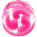 BodyCandy 5/8 Pink Quotation Symbol Saddle Plug — main product shot
