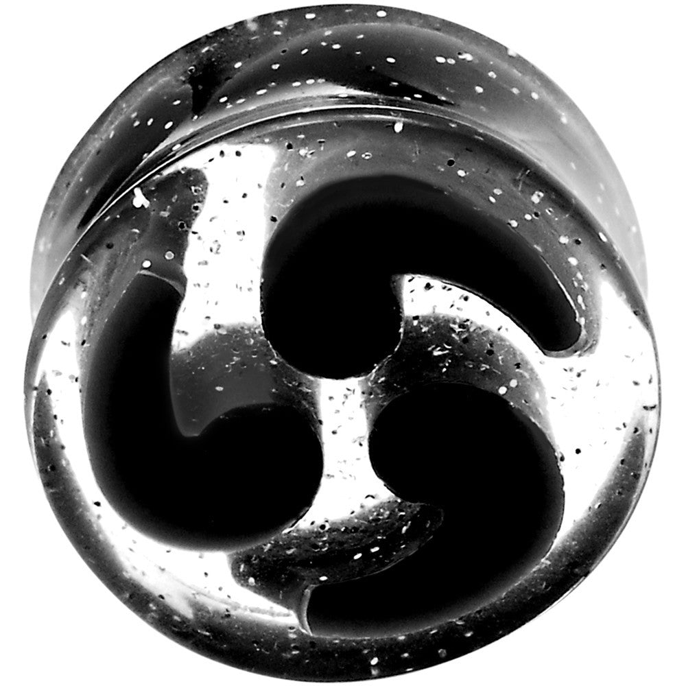 BodyCandy 18mm Black Quotation Symbol Saddle Plug — main product shot