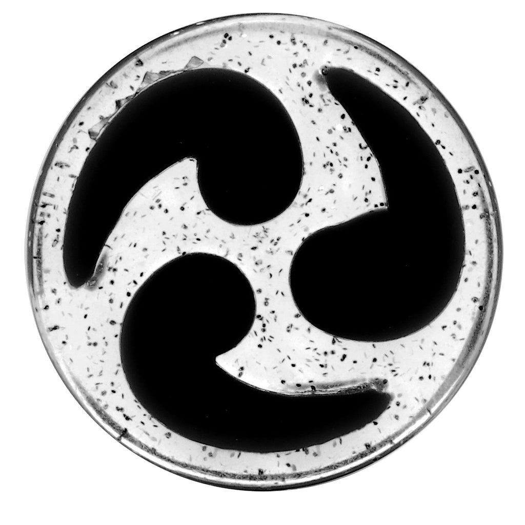 BodyCandy 20mm Black Quotation Symbol Saddle Plug — detail close-up