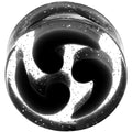 BodyCandy 20mm Black Quotation Symbol Saddle Plug — main product shot