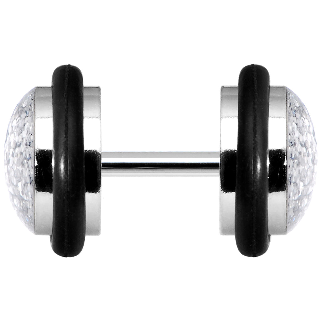 BodyCandy Clear Super Glitter Luxe Cheater Plug — lifestyle context