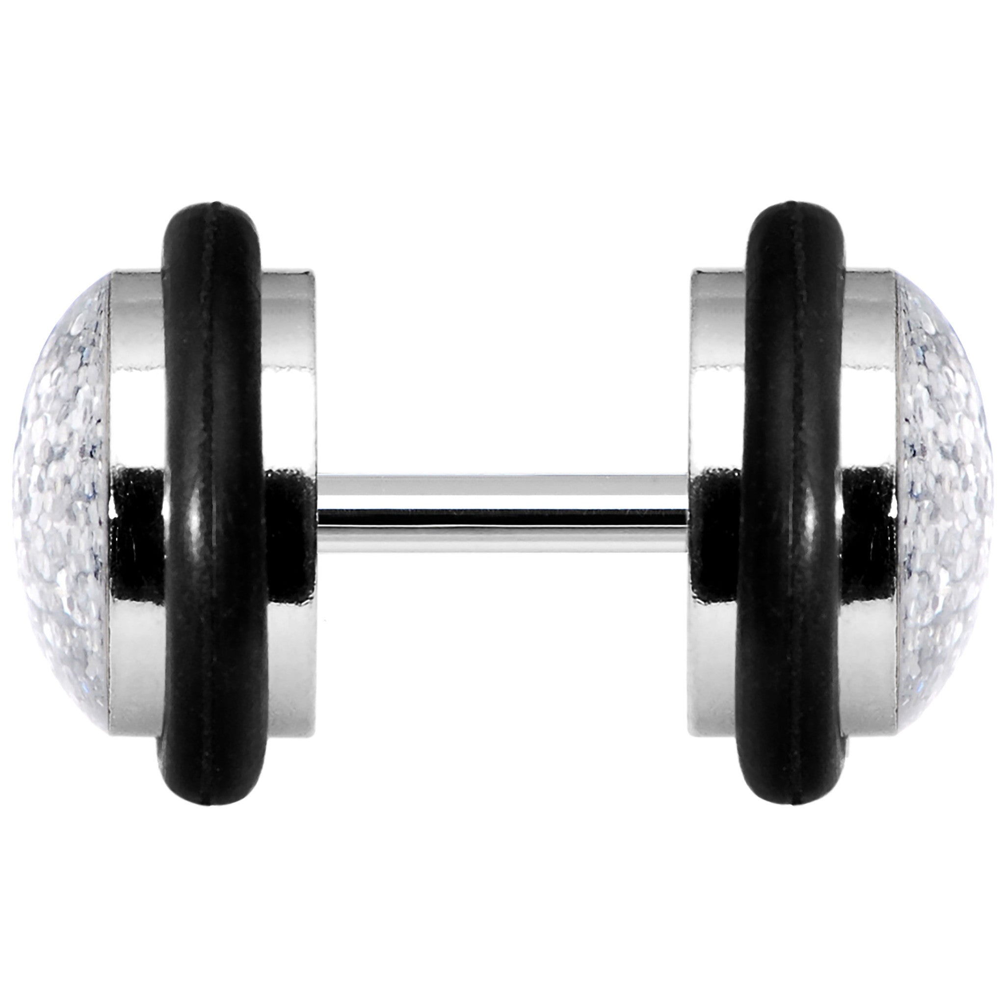 BodyCandy Clear Super Glitter Luxe Cheater Plug — lifestyle context