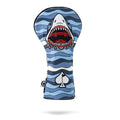 Shark Attack Driver Cover – Pins and Aces, view 2