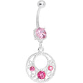 BodyCandy Pink Circular Seduction Belly Ring — main product shot