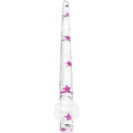 BodyCandy 8G Clear Acrylic Glitter Purple Star Confetti Taper — main product shot
