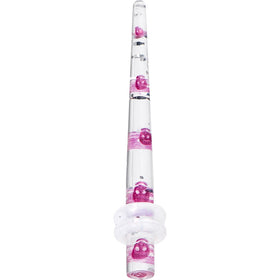 8G Clear Acrylic Glitter Purple Skull Confetti Taper