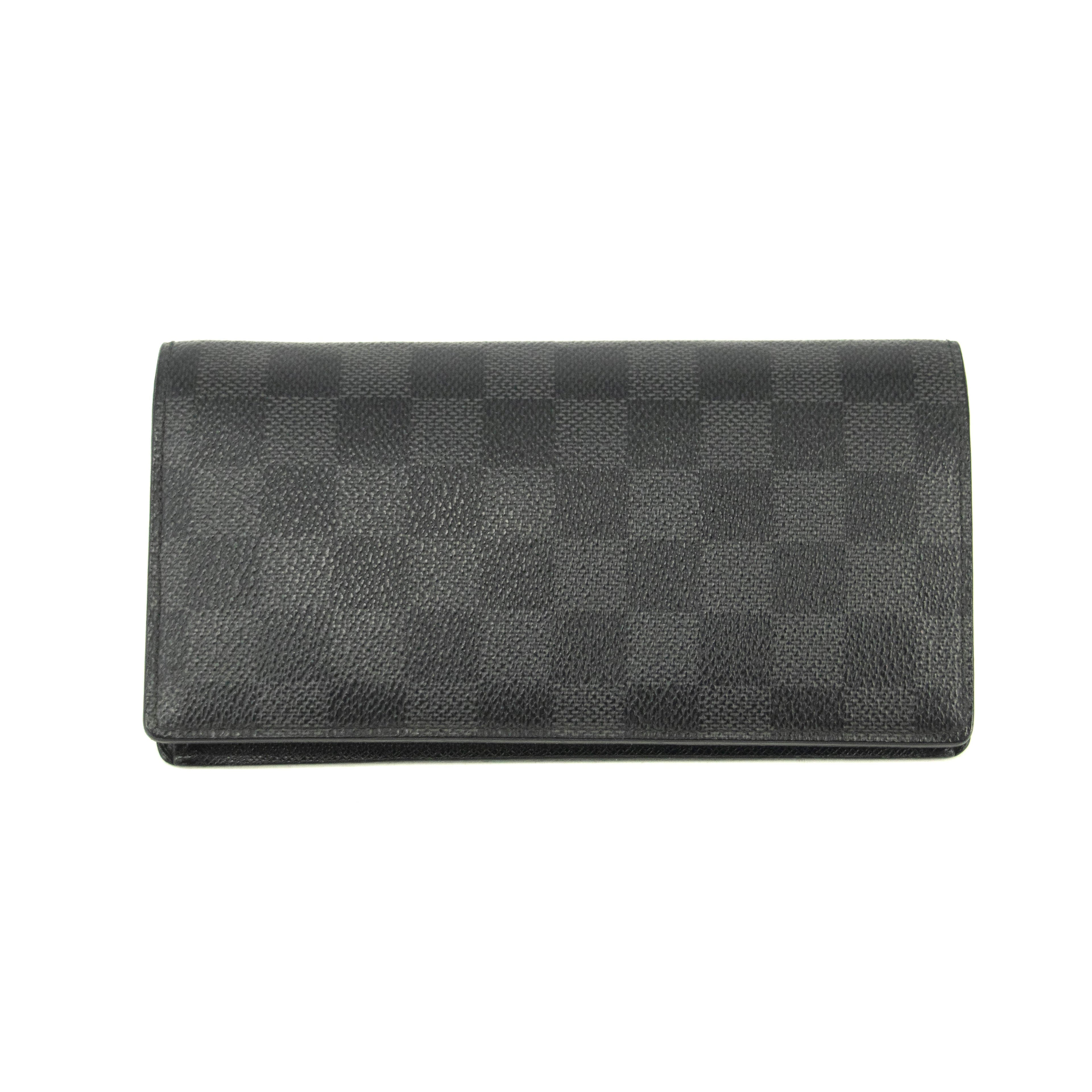 Bolt Boutique Louis Vuitton Damier Graphite Long Wallet #3857 — main product shot