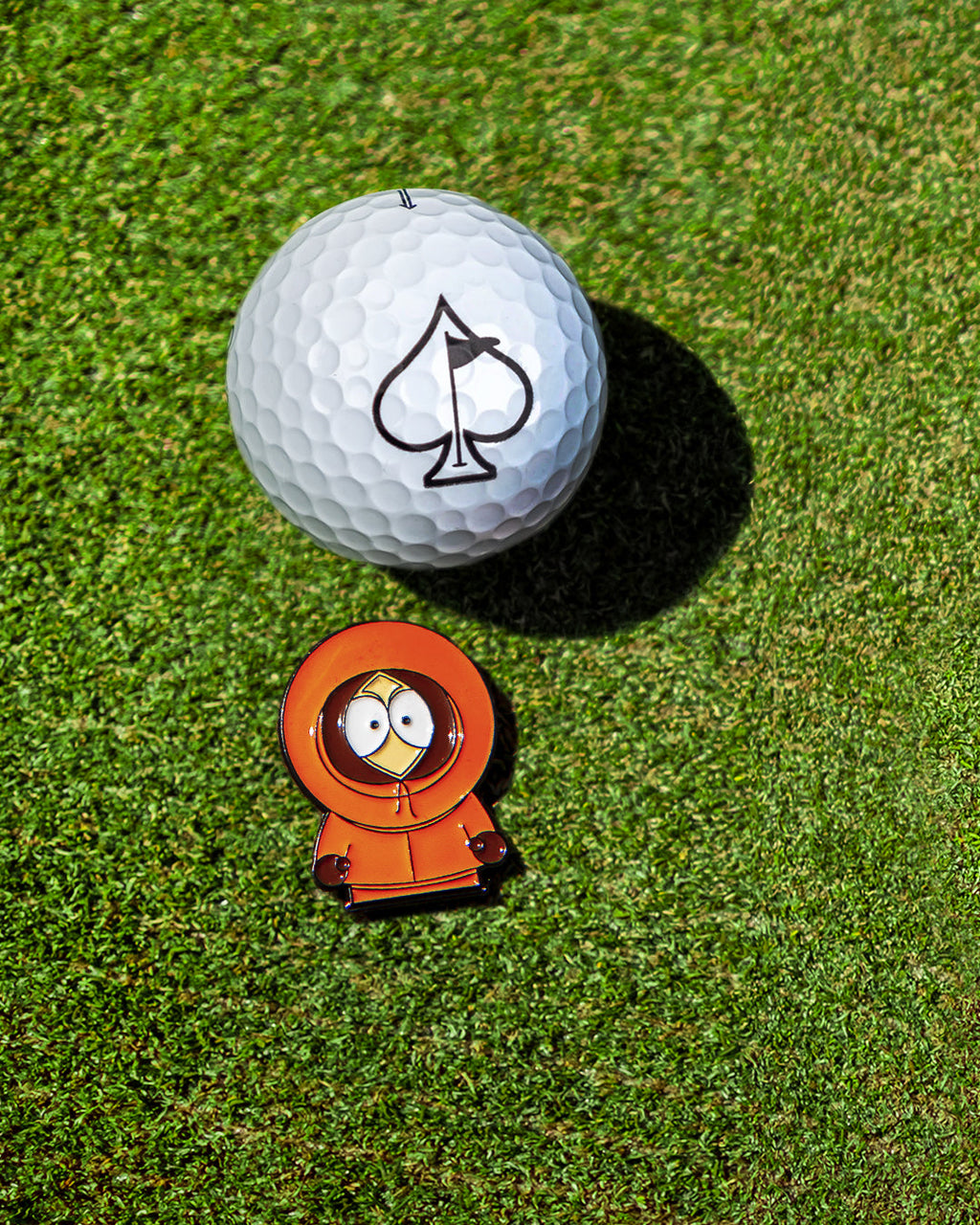 South Park Ball Marker - Kenny – Pins and Aces, view 3