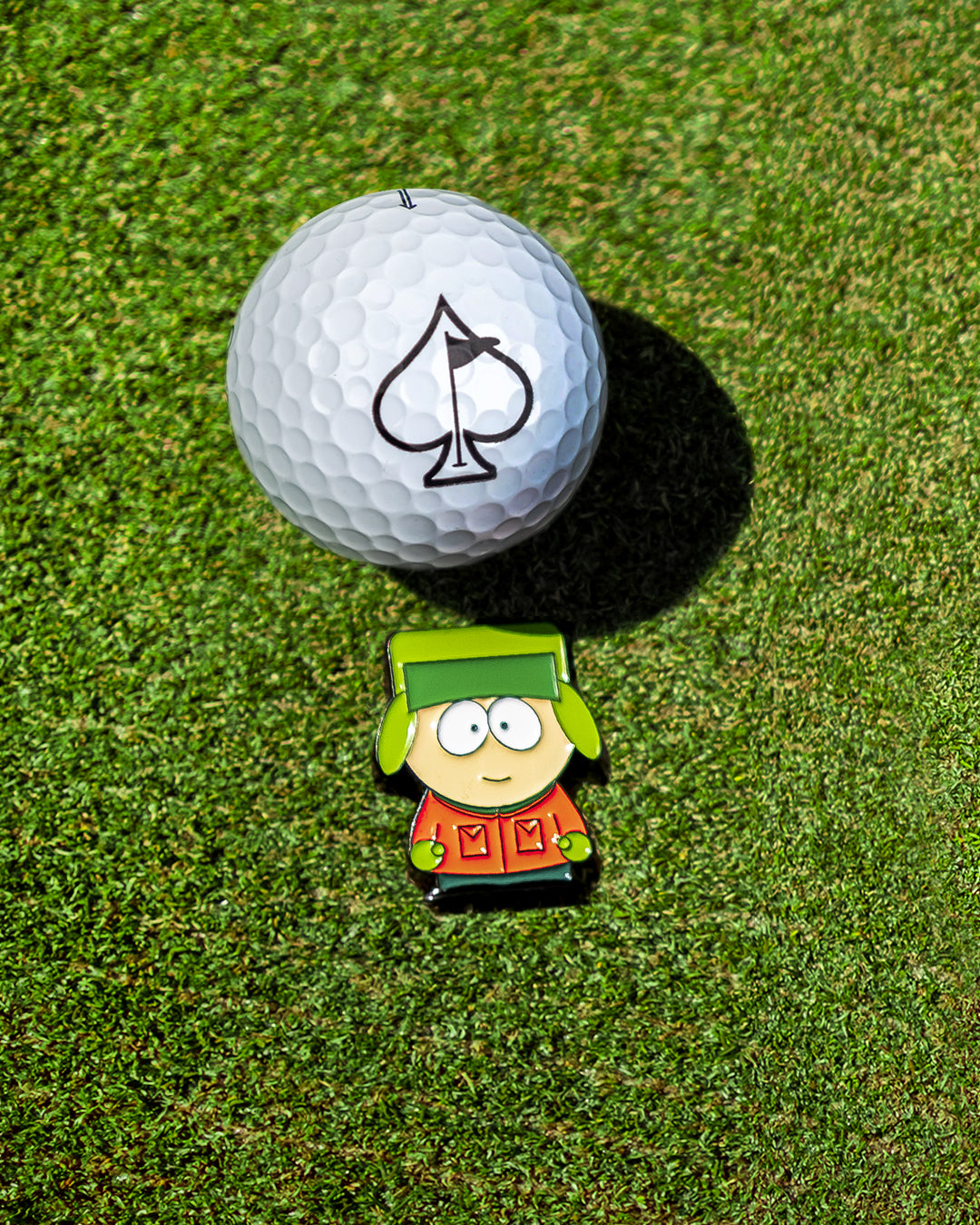 South Park Ball Marker - Kyle – Pins and Aces, view 3