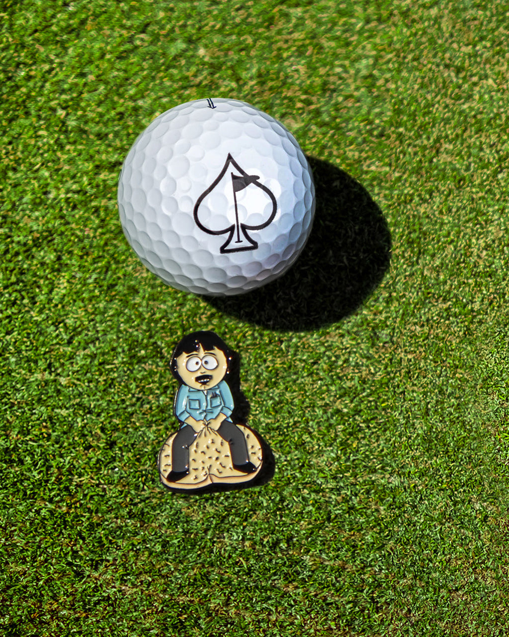 South Park Ball Marker - Randy – Pins and Aces, view 3