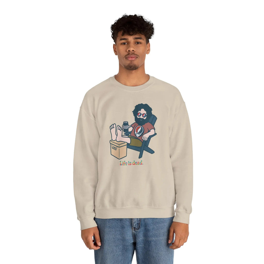 Stay Cool, Jerry Life is Dead Crewneck