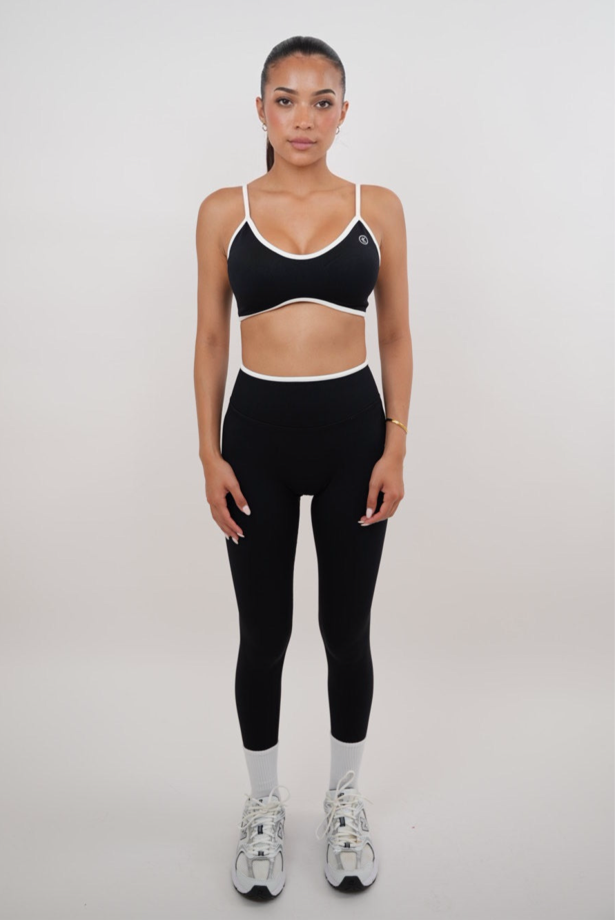 KIMITH BRAND Passion is Power Black Legging — main product shot
