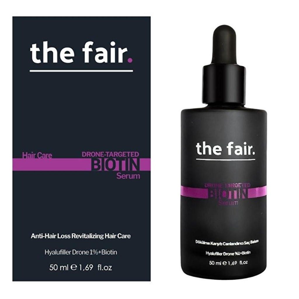 the fair. Drone-Targeted Biotin Hair Serum - Vegan, Nourishing, and Strengthening Hair Care for All Hair Types