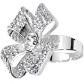 BodyCandy Decorative Sparkling Ribbon Adjustable Ring — main product shot