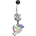 BodyCandy Pretty Pastel Song Bird Belly Ring — main product shot