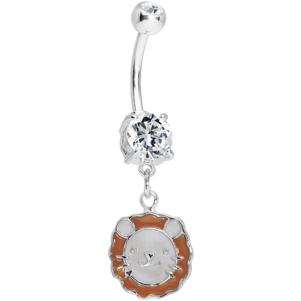 BodyCandy Crystalline Gem Lion Delight Belly Ring — main product shot