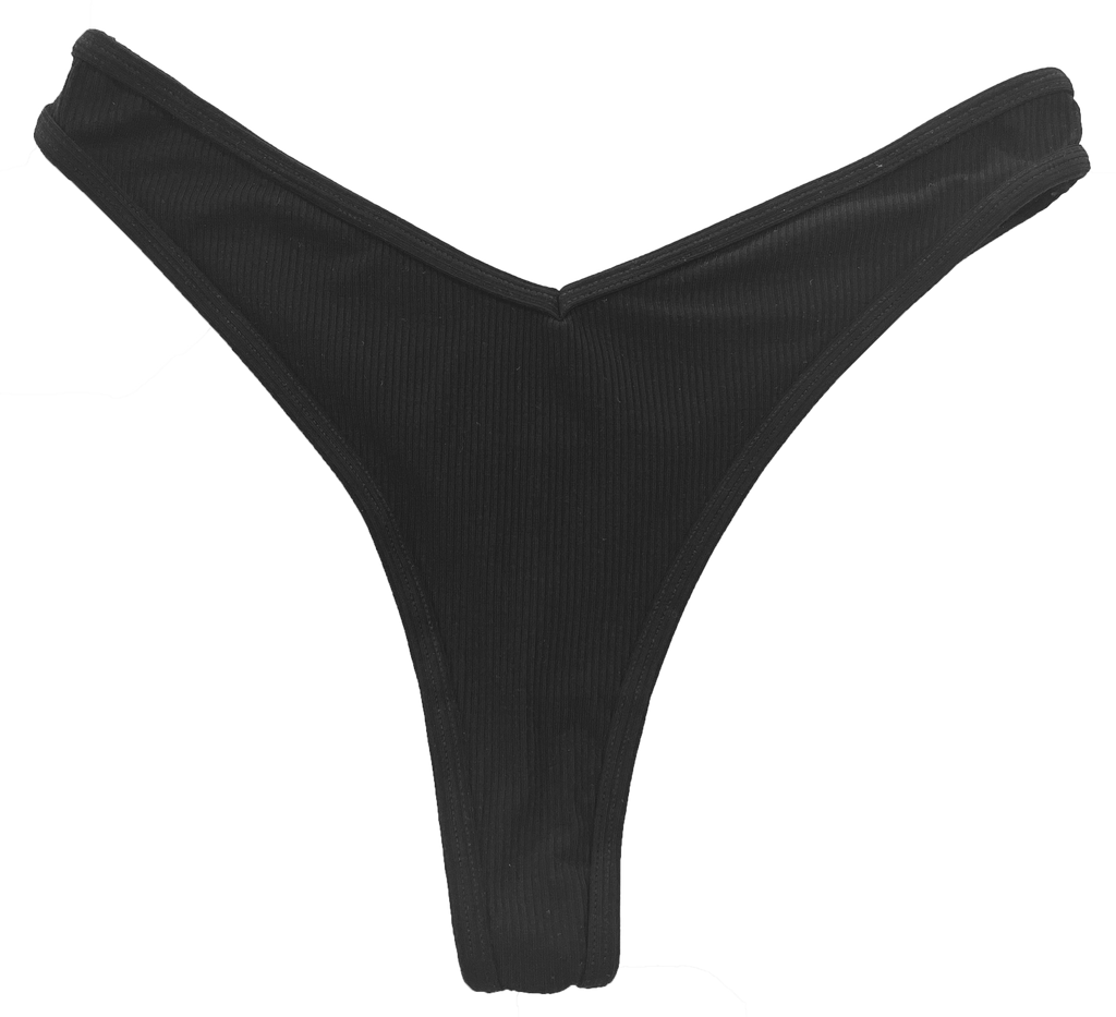 Love Libby Panties Modal V-Thong, XS-2X - Buy More Save More — back view