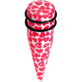 BodyCandy 20mm Lovely Red Heart Acrylic Ear Taper — main product shot