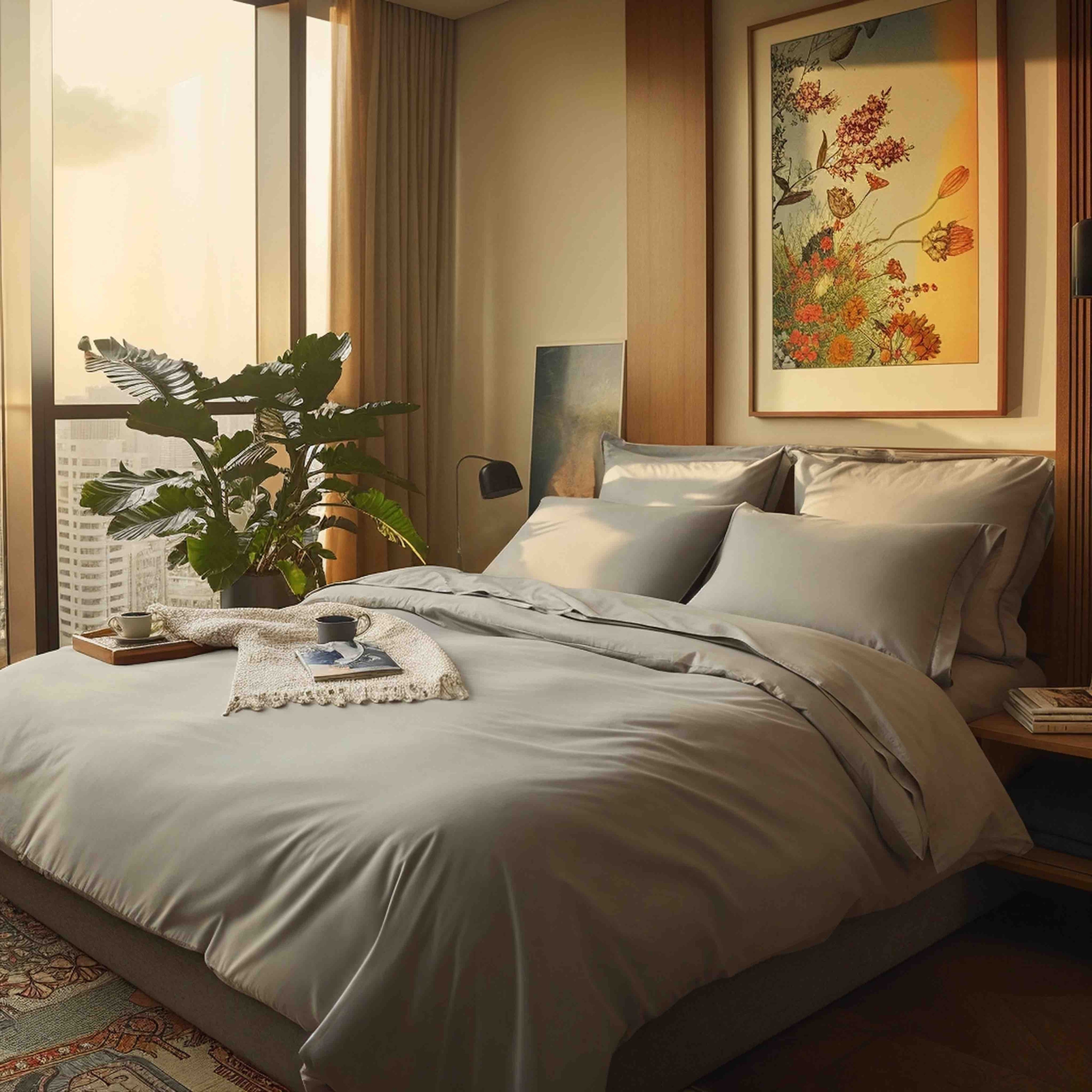 Italic Luxe Australian Sateen Duvet Cover — detail shot 11