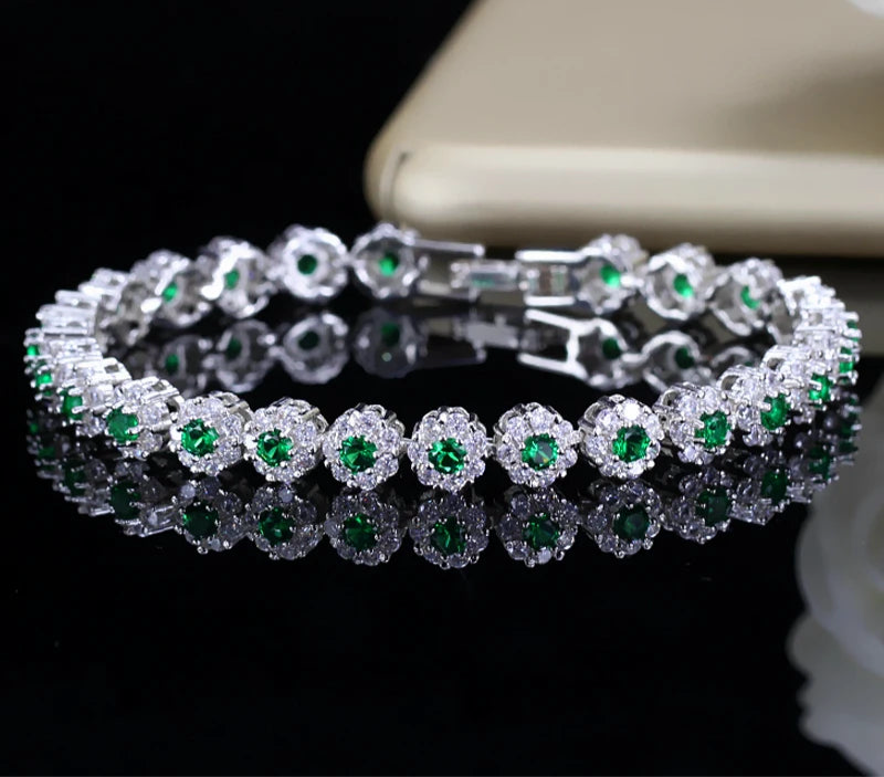MyClosetAid Tennis Bracelets — detail close-up
