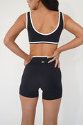 KIMITH BRAND I Am Right Where I Need To Be Black Butter Short — main product shot