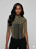 L'Jai Amor The Gilded Mosaic Cape — main product shot
