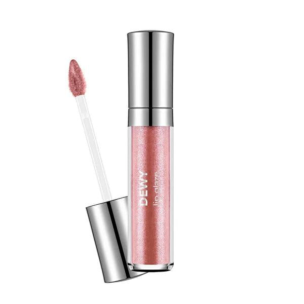 Flormar Dewy Lip Gloss: Moisturizing, Non-Sticky Hydrating Lip Shine - Bronze Statue 005 | Long-Lasting, Fuller Lips