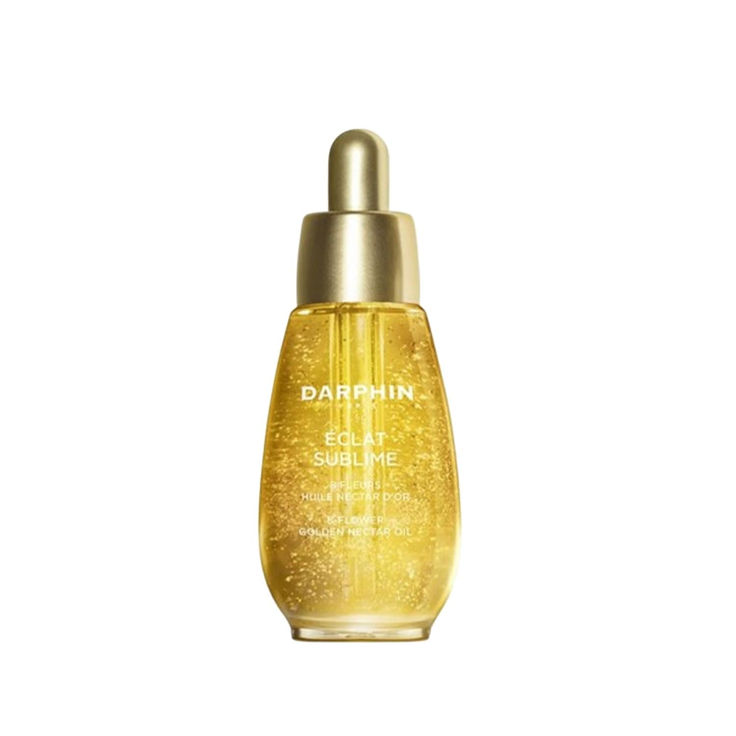 Darphin Luxury Face Oil - Eclat Sublime 8 Flower Golden Nectar for Nourished, Hydrated Skin