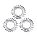 Invisibobble Original Crystal Clear 3-Piece Hair Ties - Stylish & Secure Hair Accessories