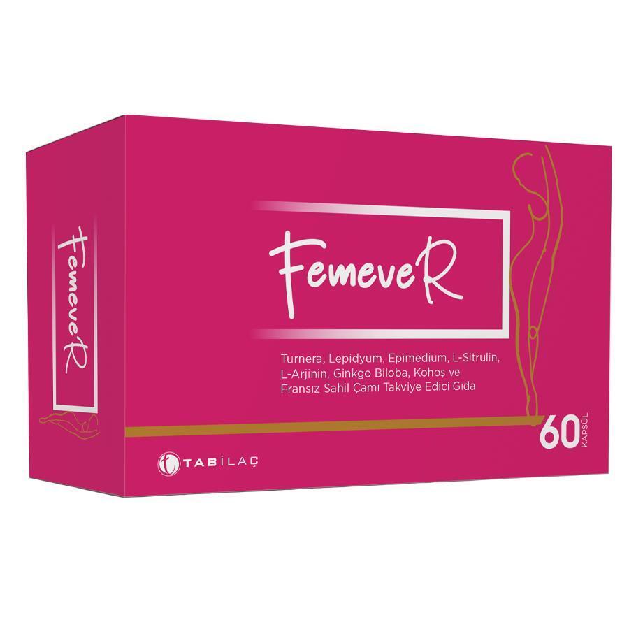 Femever Dietary Supplement for Adults with Herbal Extracts & Vitamins