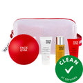 FaceGym Face Gym Starter Kit - Vegan Skincare Set for Glowing Skin, Natural Facial Workout Kit with Cleanser, Toner, Moisturizer & Face Ball
