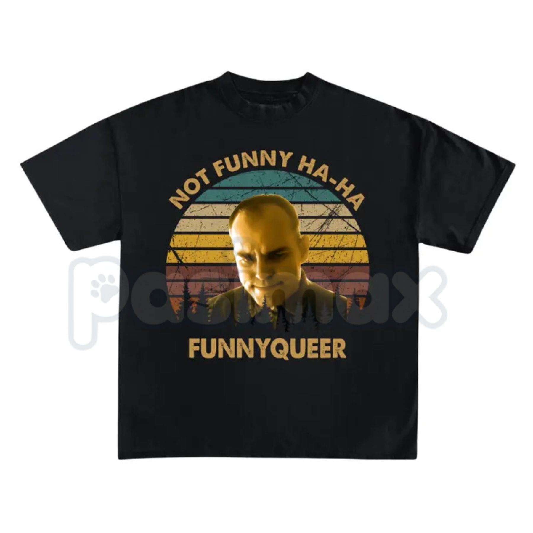 "No Funny Ha-Ha" Vintage Sling Blade T-Shirt – Retro 90s Cult Classic Movie Quote Novelty Graphic Tee