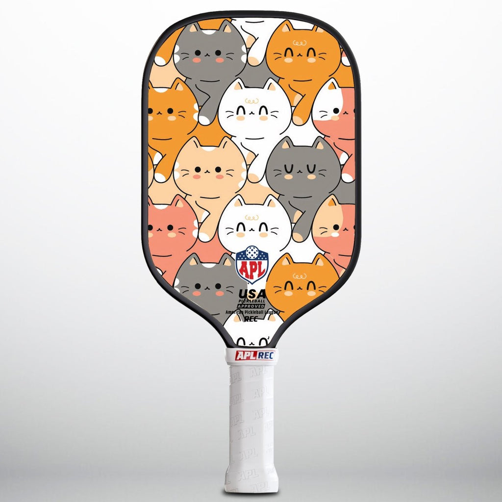 APL - Cats Cartoons | 16mm Carbon Fiber | Best Pickleball Paddles | American Pickleball League