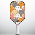 APL - Cats Cartoons | 16mm Carbon Fiber | Best Pickleball Paddles | American Pickleball League
