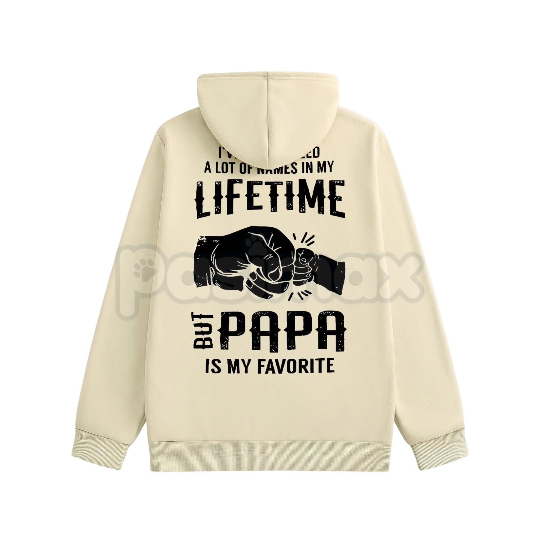 Pasimax Papa is My Favorite Hoodie – Cute Dad and Grandpa Love Pullover, Family Relationship Apparel & Gift Idea, Unisex — li
