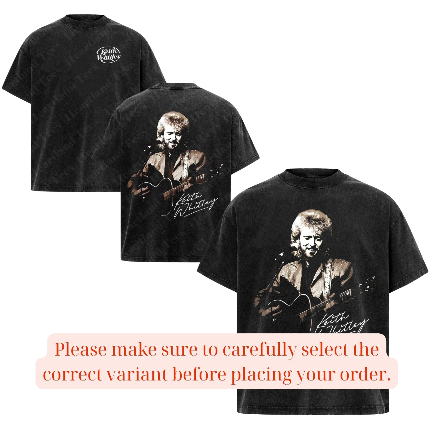 Pasimax Keith Whitley "Don't Close Your Eyes" Vintage T-Shirt – Sandy Retro Country Music Graphic Tee — main product shot