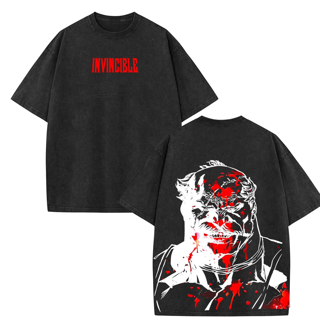 Pasimax Vintage Anime Oversized T-Shirt — lifestyle context