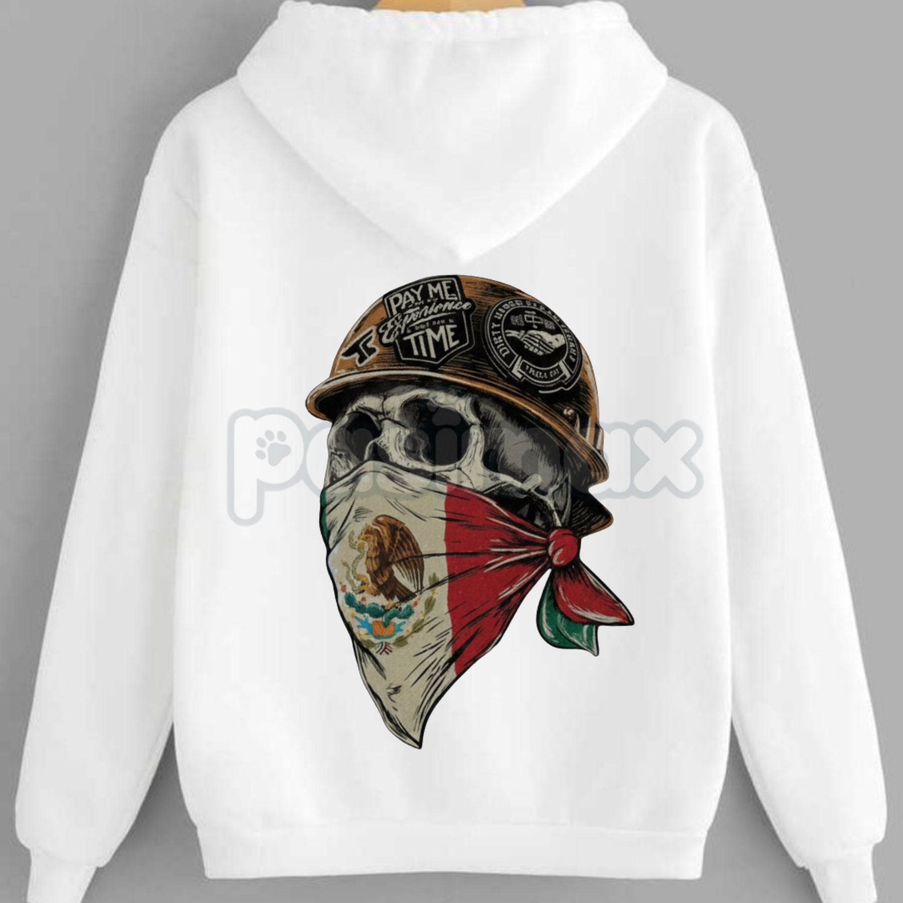 Pasimax "Pay Me For My Experience, Not My Time" Hoodie – Professional Slogan Pullover, Value & Skill Statement Apparel, Unise