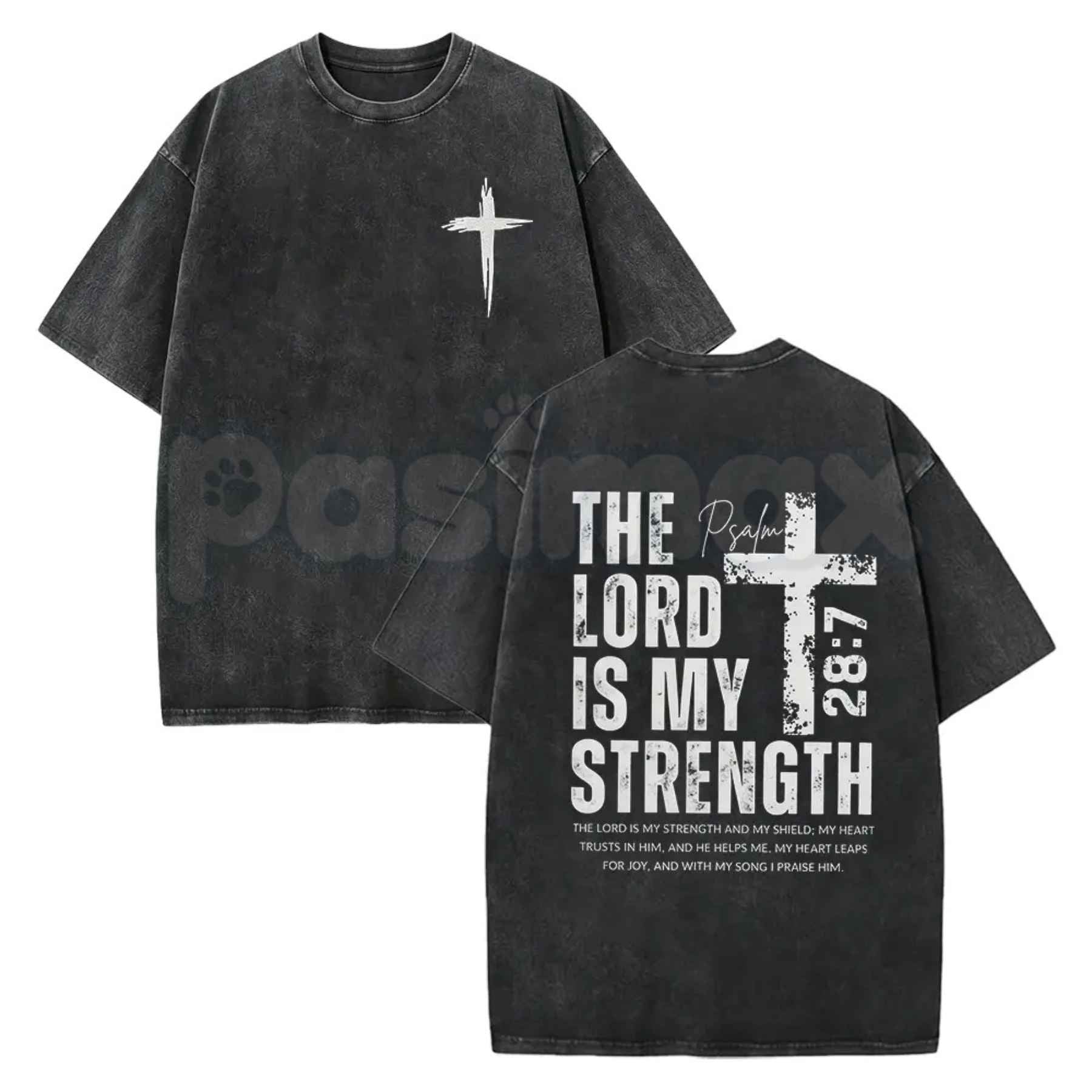 Jesus Gym Shirt – Retro Christian Pump Cover Weightlifting Graphic Tee, Vintage Washed Faith Apparel Lightweight Cotton Activewear Top