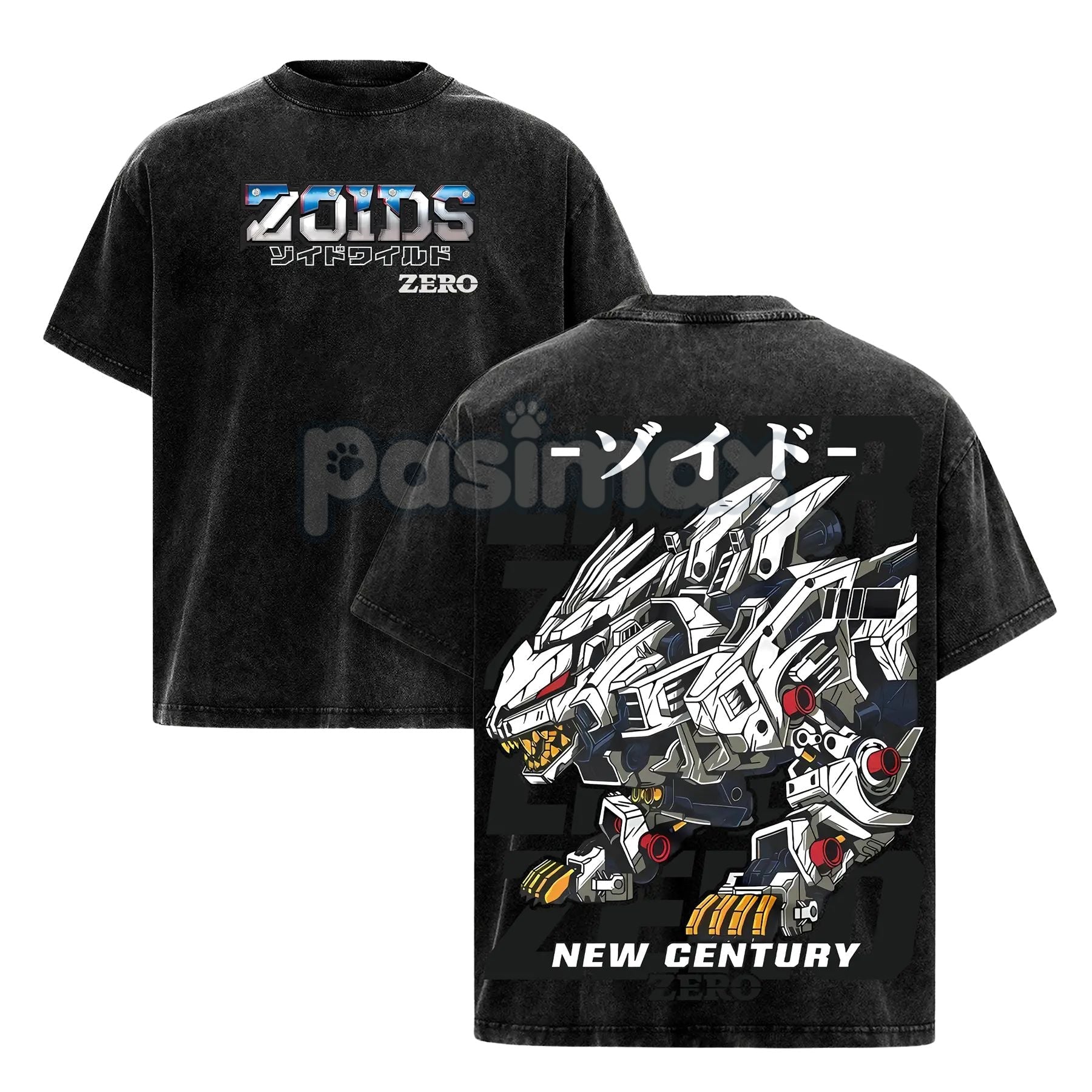 Pasimax Liger Zero Zoids New Century Zero T-Shirt — lifestyle context