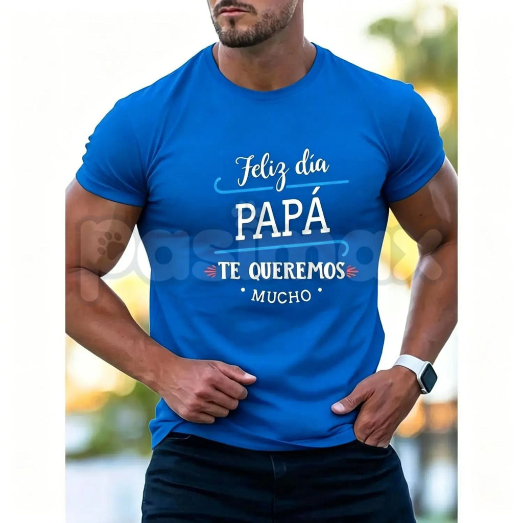 Spanish "Feliz Día Papá" T-Shirt – Latino Father's Day Graphic Tee