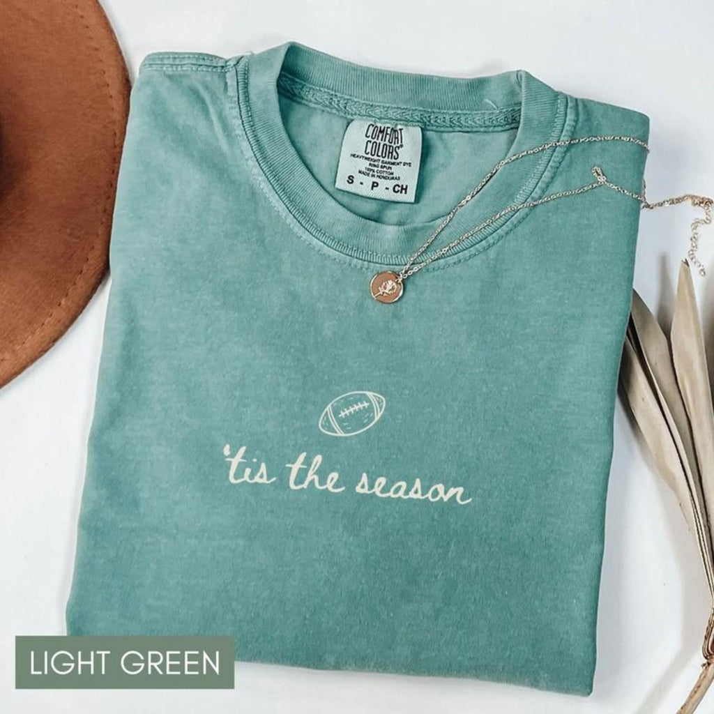 Pasimax Comfort Colors Game Day Football Tee — lifestyle context