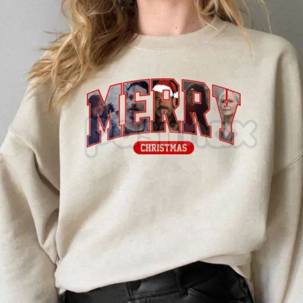 Pasimax Christmas Movie Fan Sweatshirt – Cozy Holiday Movie Watching Crewneck — lifestyle context