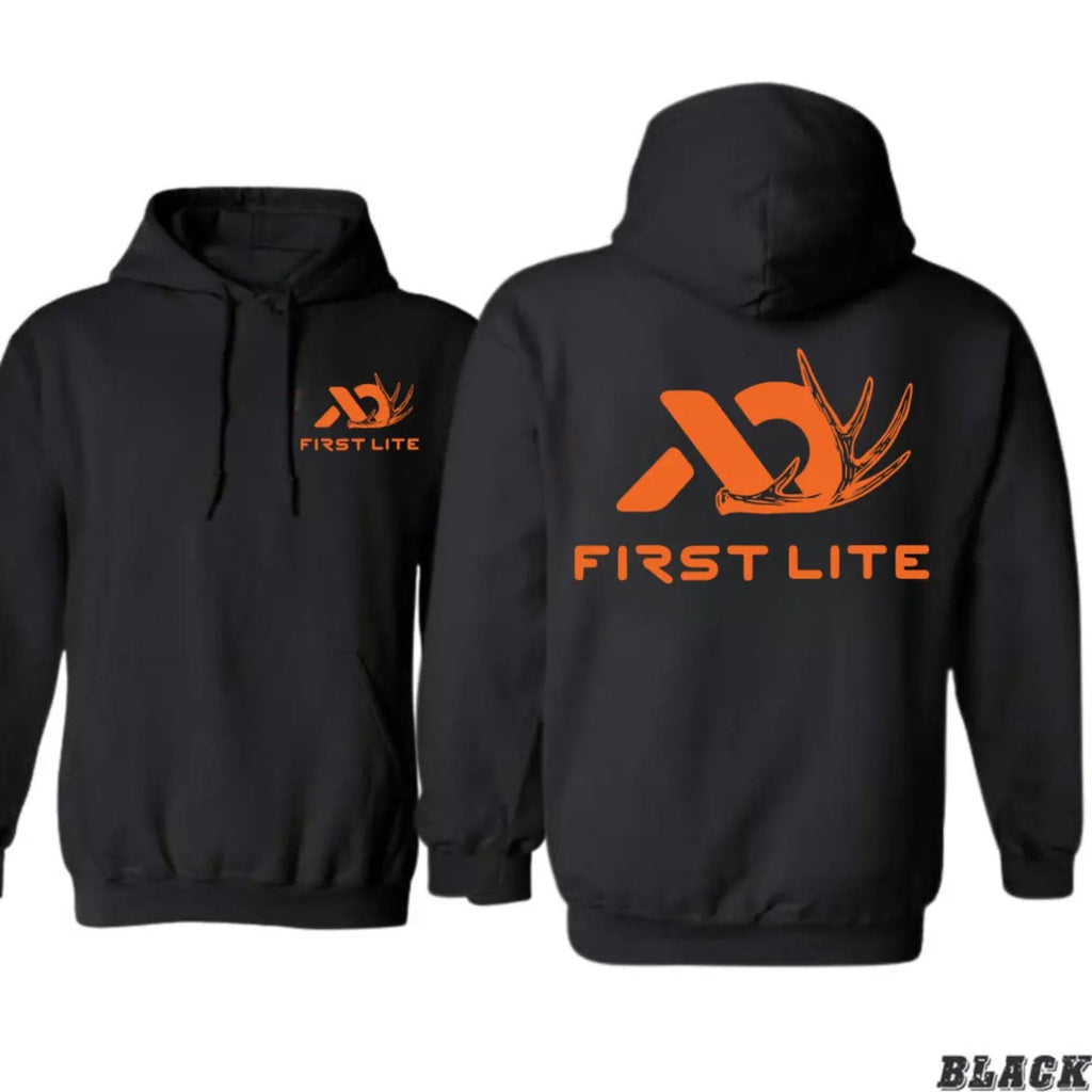 Pasimax First Lite Logo Hunting Hoodie — lifestyle context