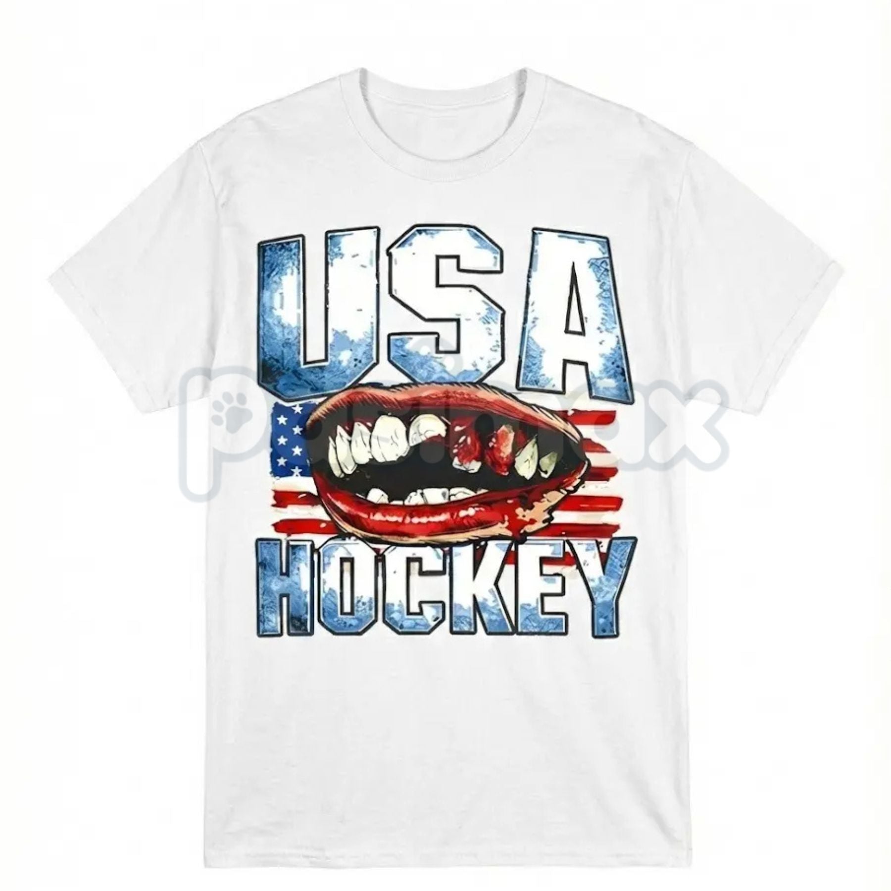 Pasimax Megan Keller USA Hockey Vintage T-Shirt - Women’s Olympic Hockey Winner Graphic Tee, Premium Heavyweight 100% Cotton 