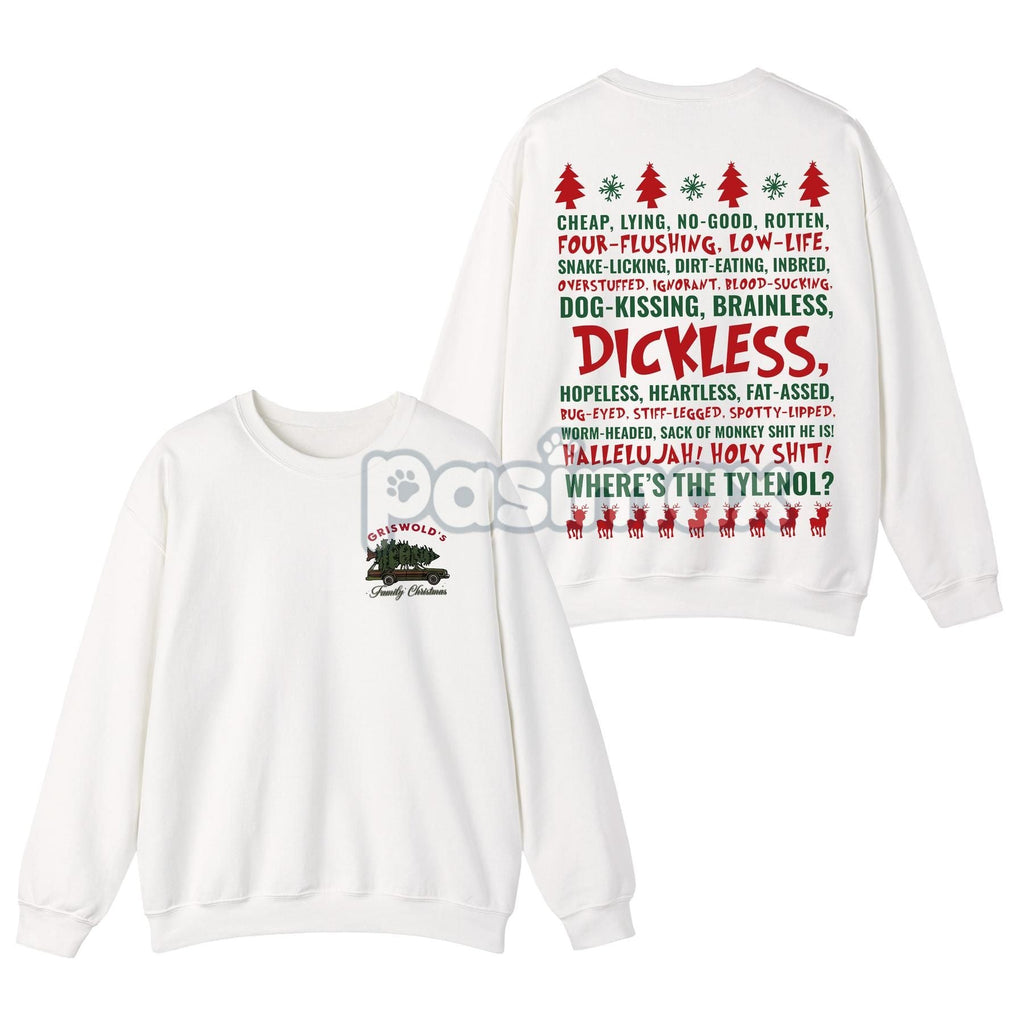 Pasimax Dickless Griswold Christmas Sweatshirt — lifestyle context