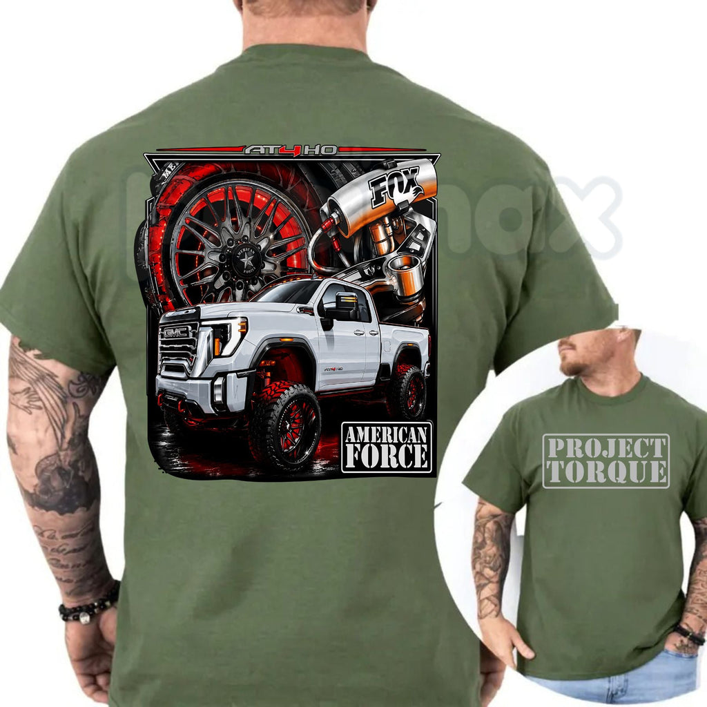 Lifted GMC AT4 T-Shirt – Off-Road Truck Enthusiast Premium Graphic Tee